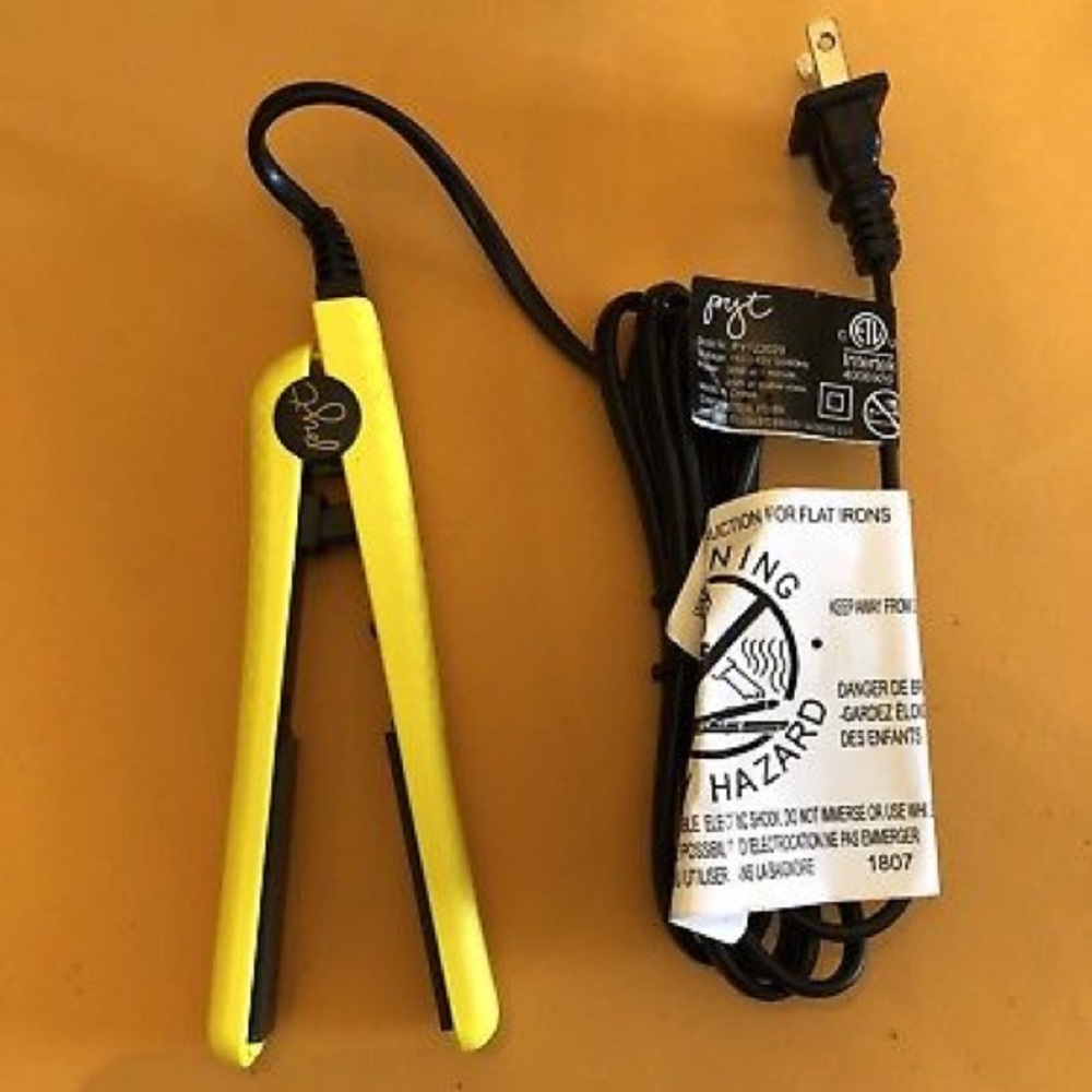 PYT Mini Ceramic Hair Straightener NWT